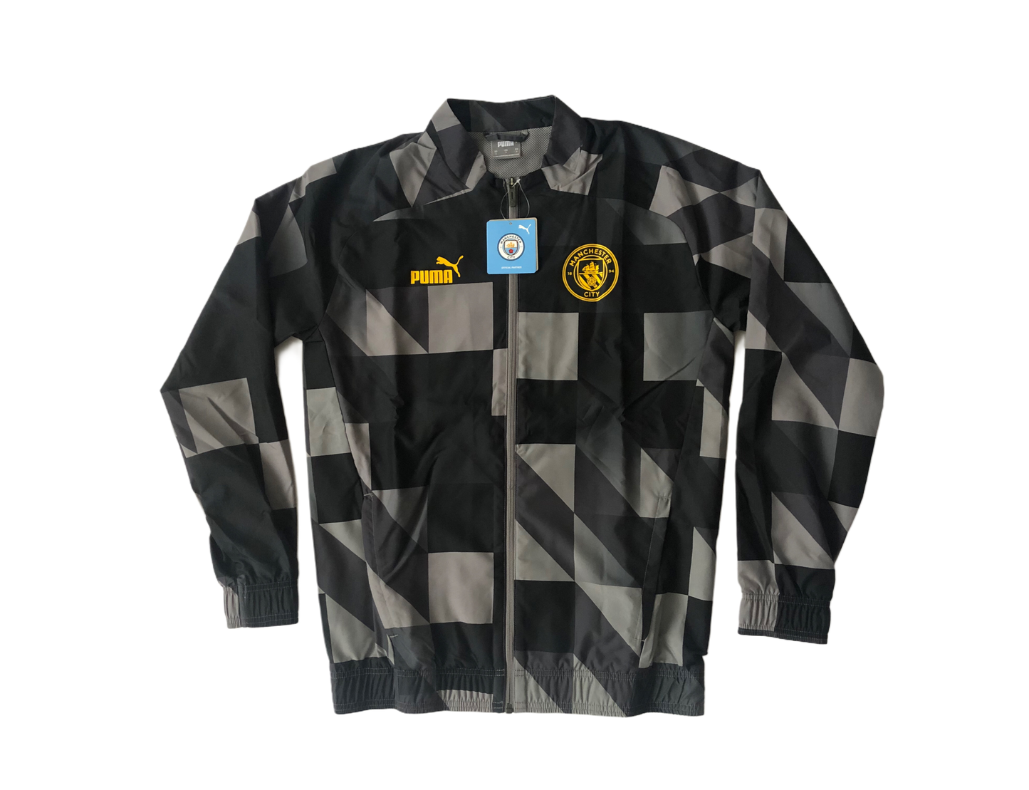 Manchester City Track Jacket Black New Size S