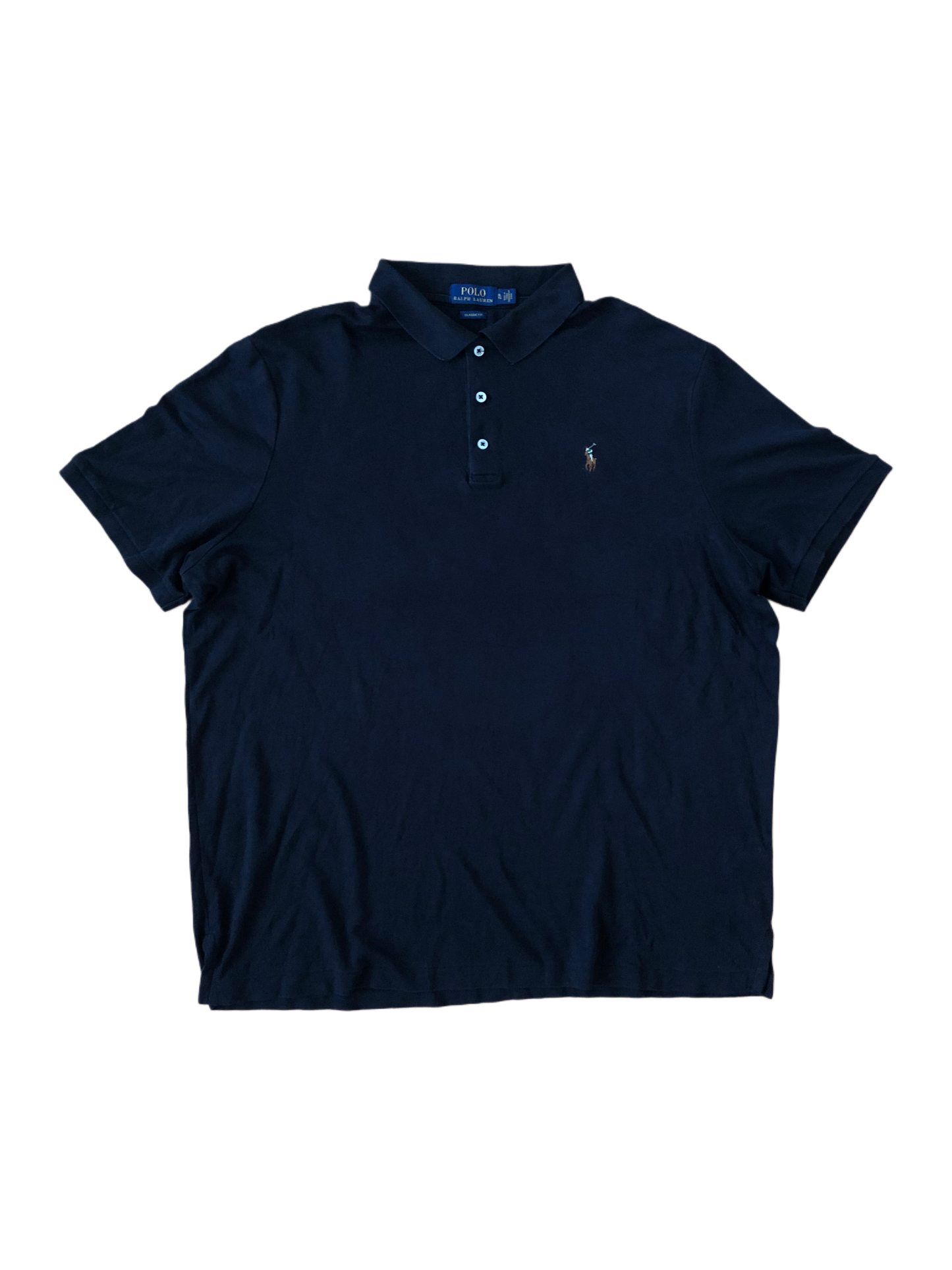 Ralph Lauren Polo Shirt Black Size XL
