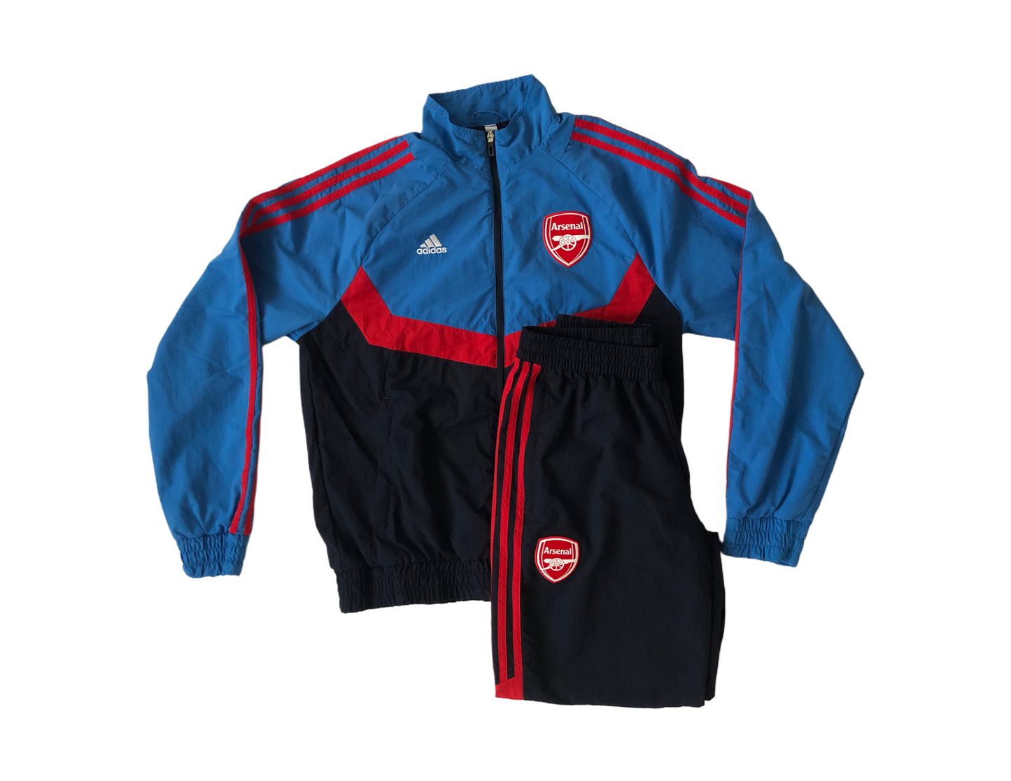 Arsenal FC Tracksuit Blue/Black/Red Size S