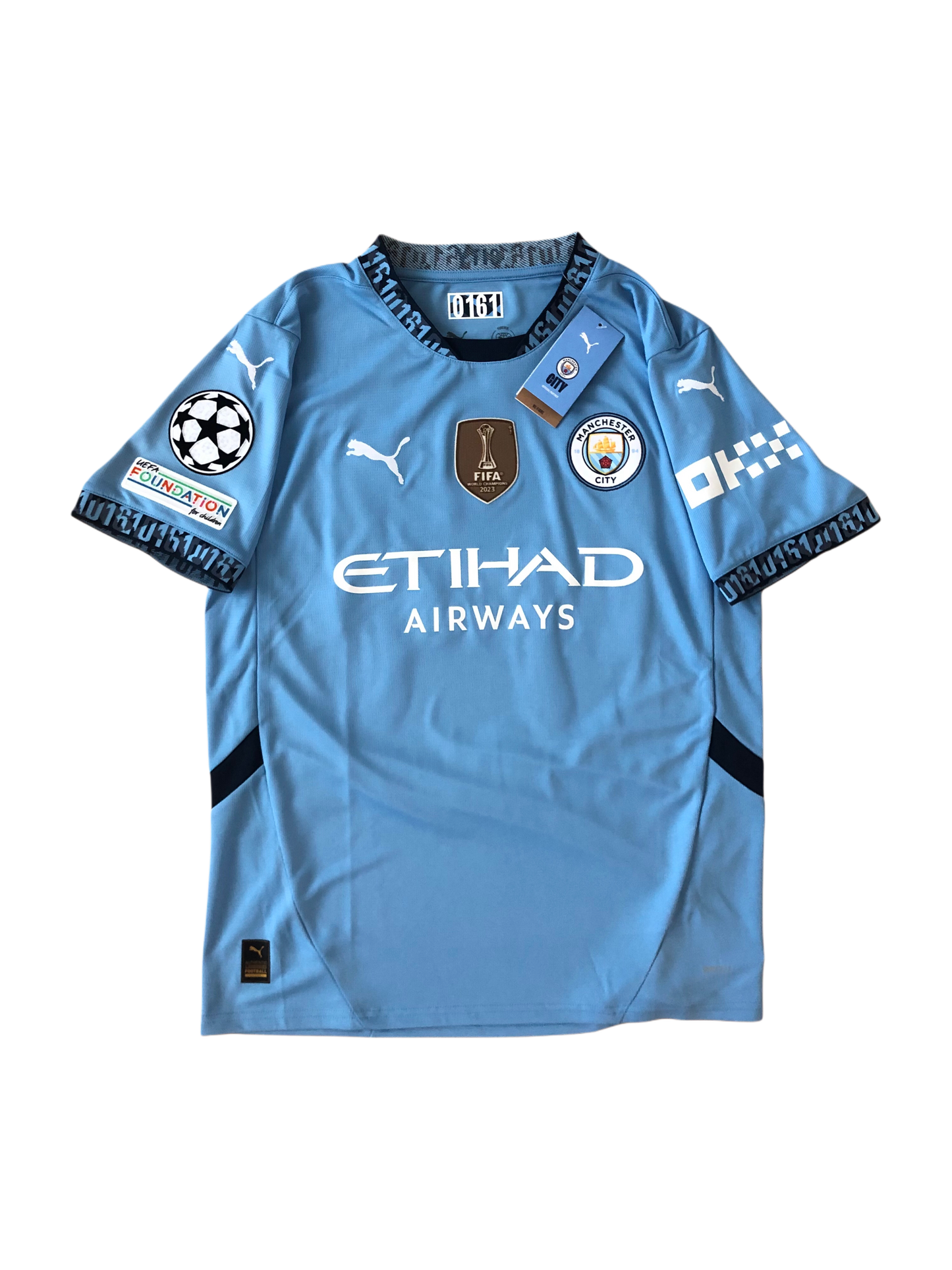 Manchester City 2024/2025 Home Jersey Phil Foden New Size M