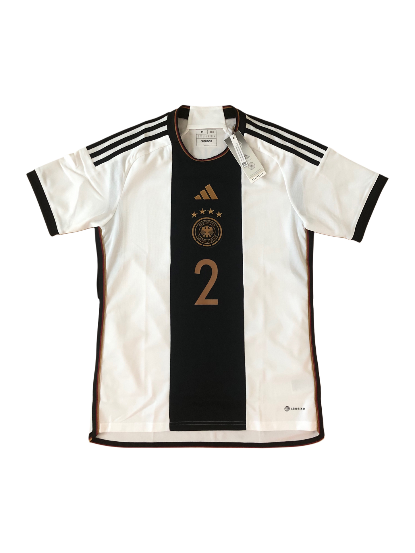 Germany 2022/2023 Home Jersey Antonio Rüdiger New Size M