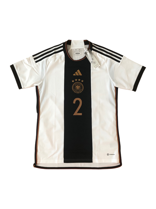 Germany 2022/2023 Home Jersey Antonio Rüdiger New Size M