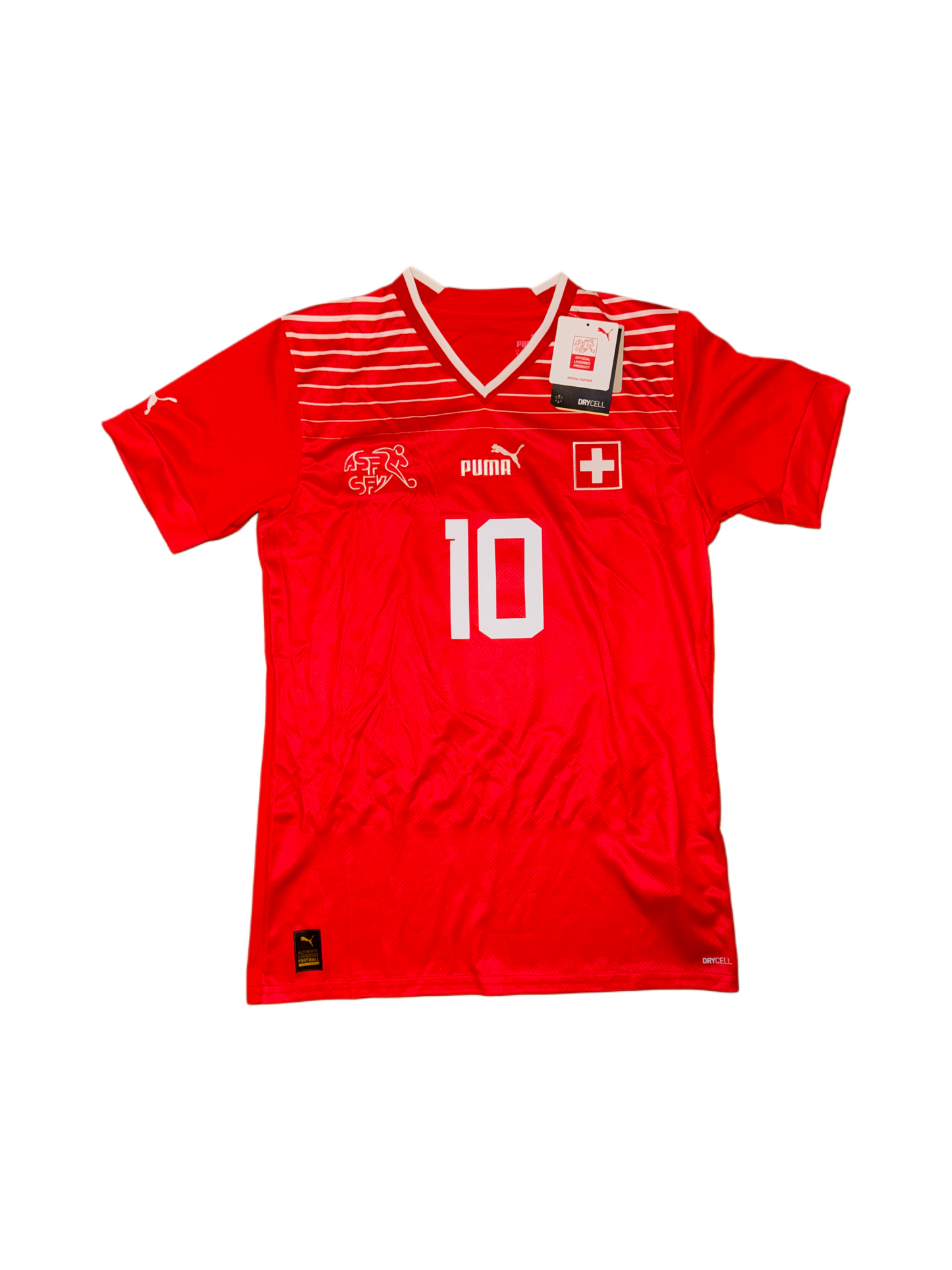 Switzerland 2022/2023 Home Jersey Granit Xhaka New Size S