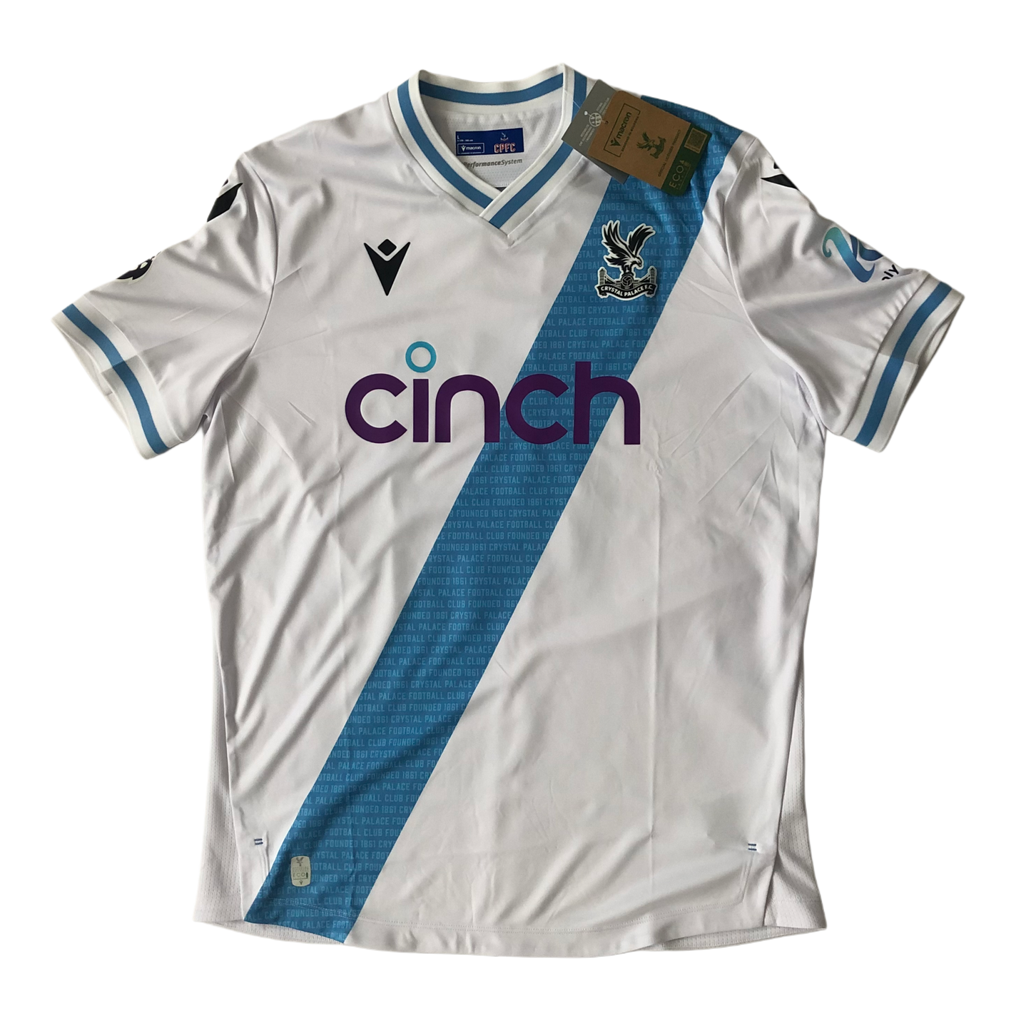 Crystal Palace 2023/2024 Away Jersey Eberechi Eze New Size L