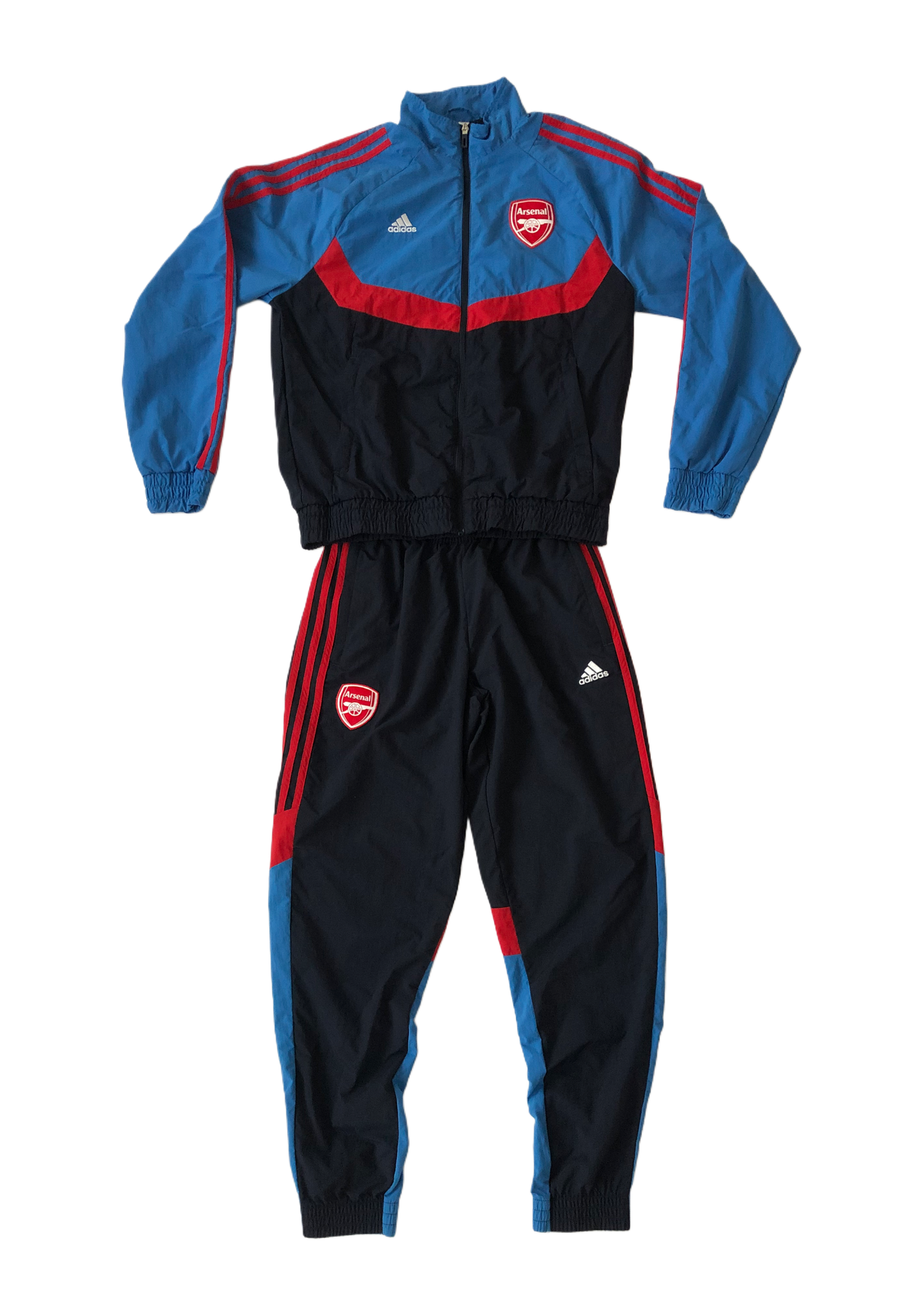 Arsenal FC Tracksuit Blue/Black/Red Size S