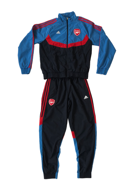 Arsenal FC Tracksuit Blue/Black/Red Size S
