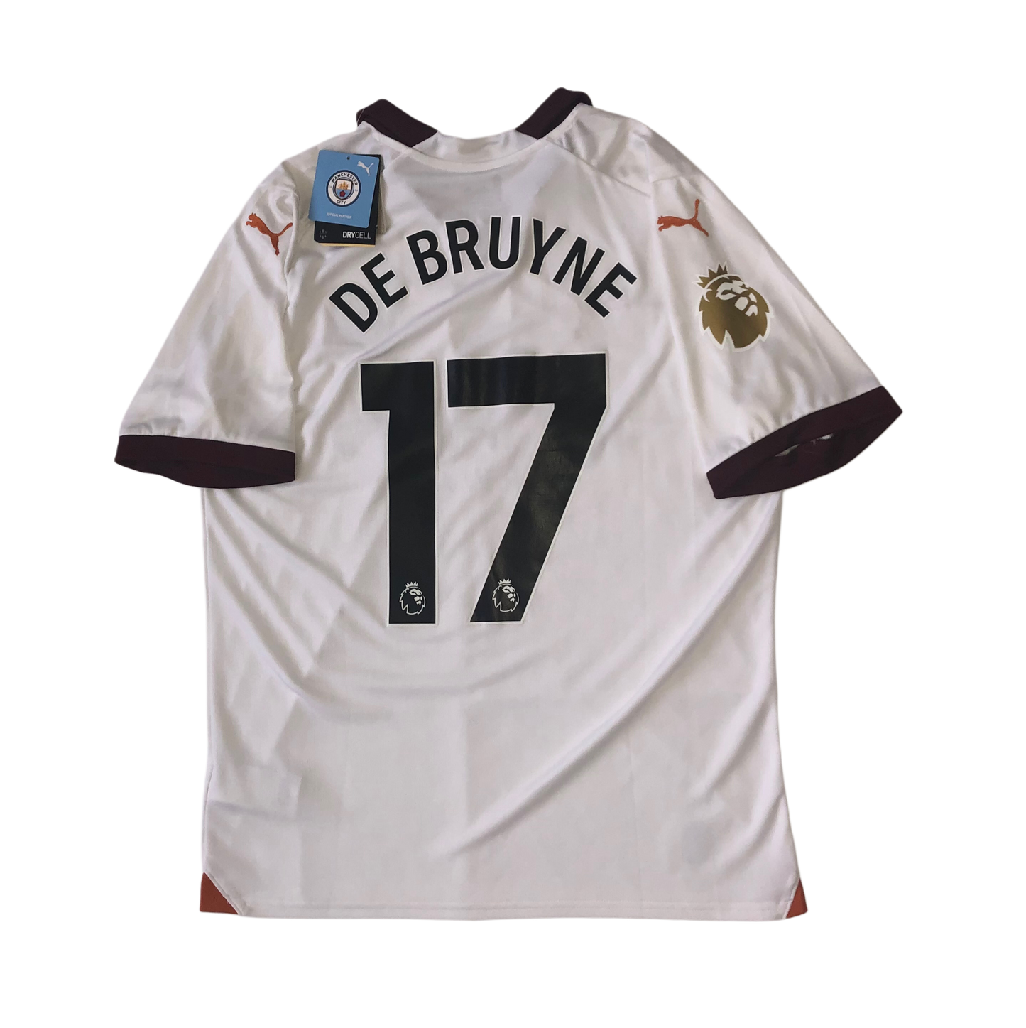 Manchester City 2023/2024 Away Jersey Kevin De Bruyne New Size L