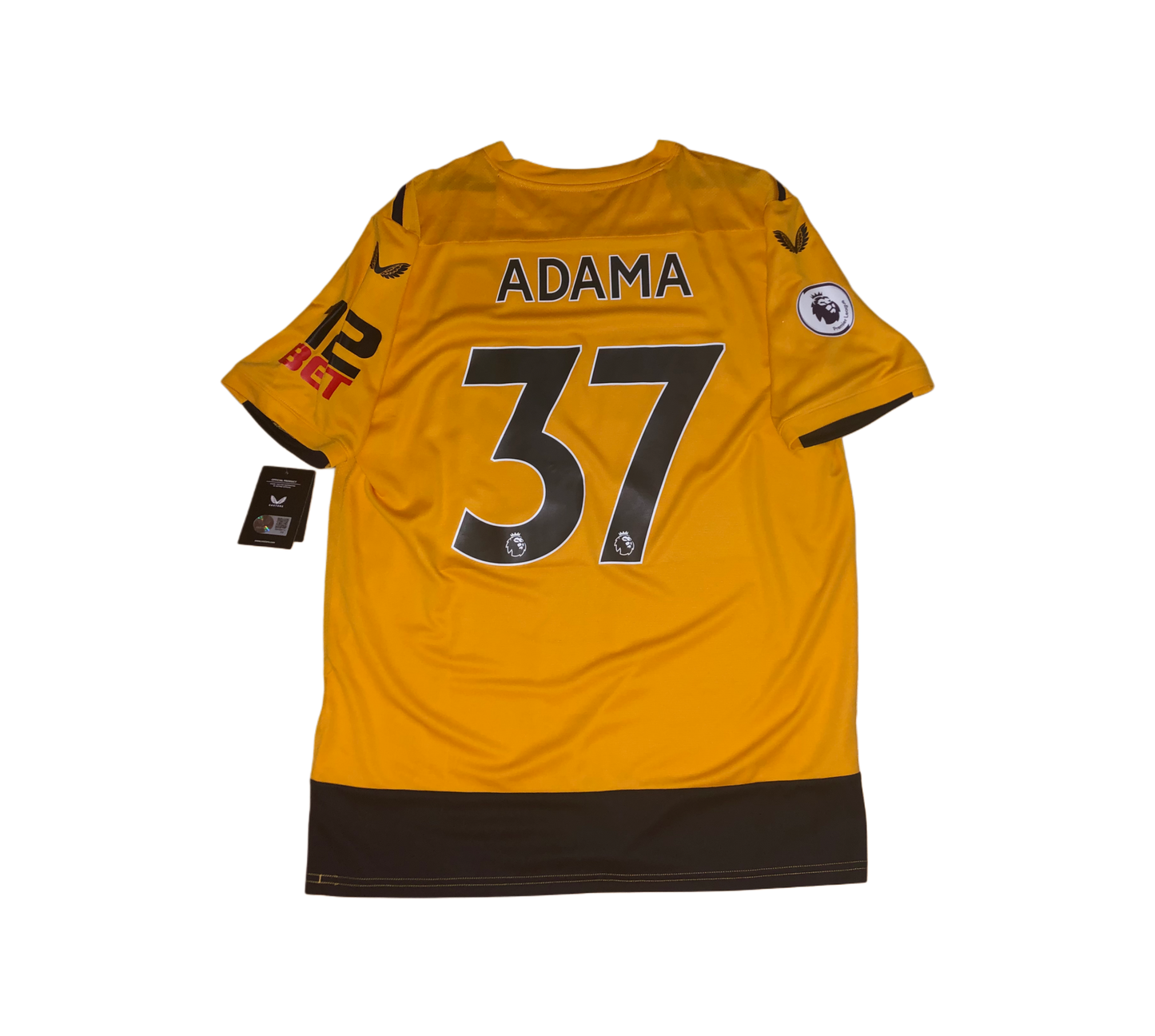 Wolverhampton Wanderers 2022/2023 Home Jersey Adama Traoré New Size L