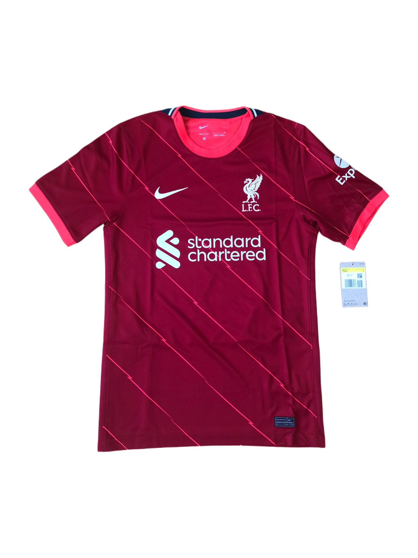 Liverpool FC 2021/2022 Home Jersey Mohamed Salah New Size S