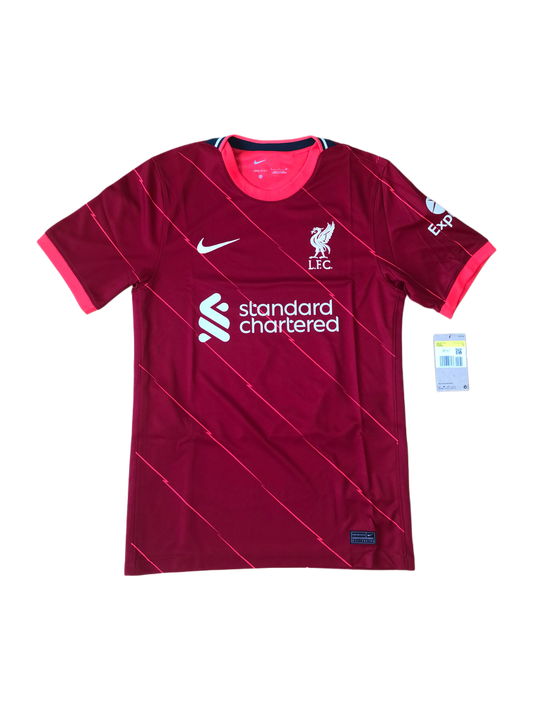 Liverpool FC 2021/2022 Home Jersey Mohamed Salah New Size S