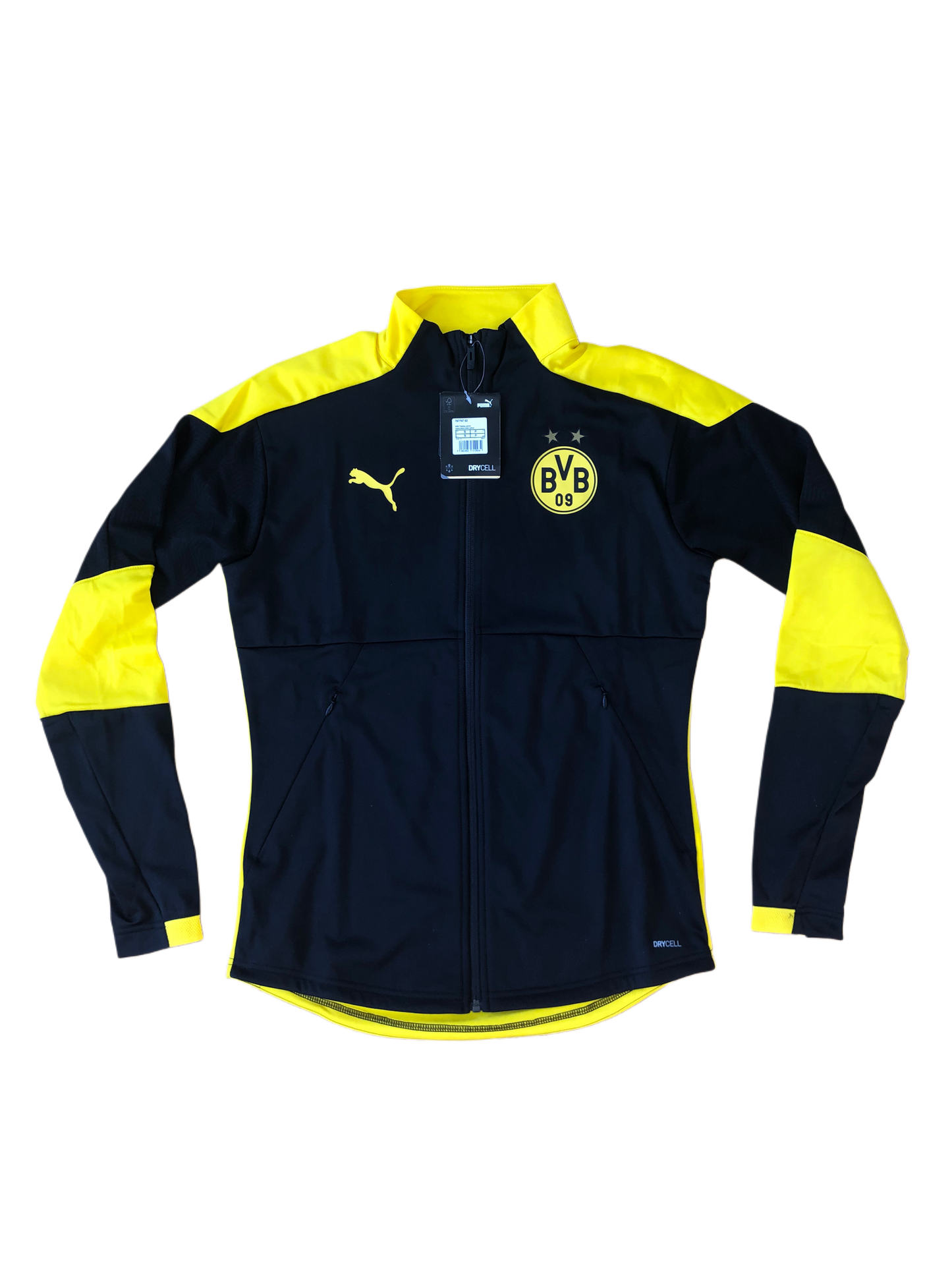 Borussia Dortmund 2020/2021 Jacket Black/Yellow New Size S