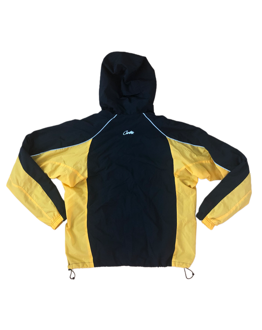 Corteiz Spring Jacket Black/Yellow New Size M
