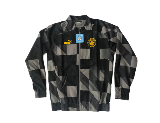 Manchester City Track Jacket Black New Size S
