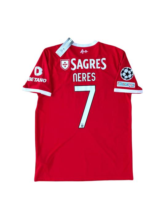 SL Benfica 2021/2022 Home Jersey David Neres New Size L