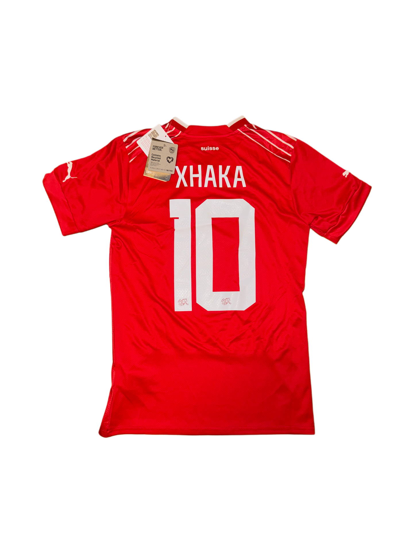 Switzerland 2022/2023 Home Jersey Granit Xhaka New Size S
