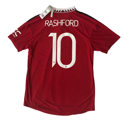 Manchester United 2022/2023 Home Jersey Marcus Rashford New Size L
