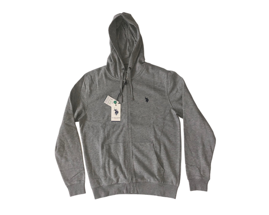 U.S. Polo Sweat Jacket Grey New Size L