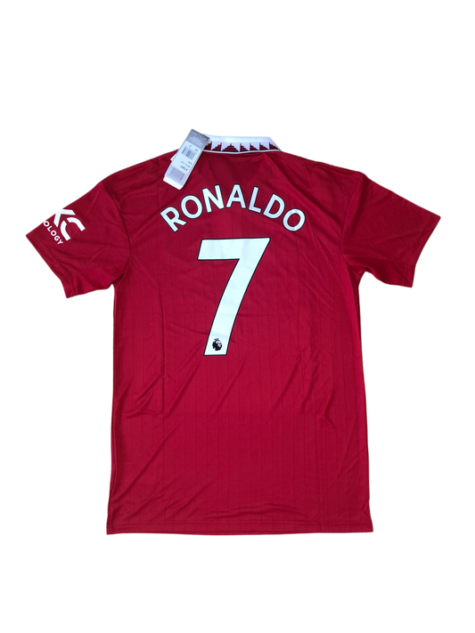 Manchester United 2022/2023 Home Jersey Cristiano Ronaldo New Size S